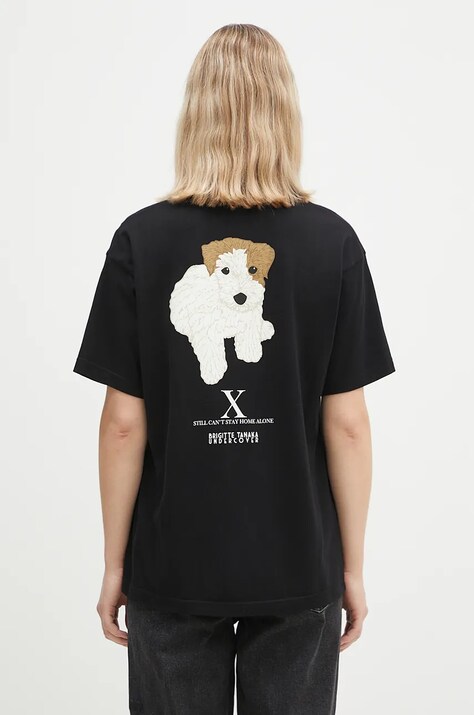 Хлопковая футболка Undercover Tee женская цвет чёрный UC2D2802
