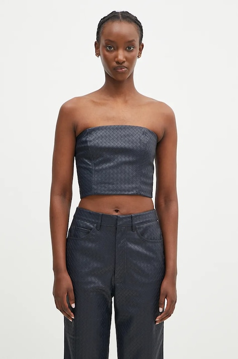 Bluza Rotate Braided za žene, boja: tamno plava, bez uzorka, 1128552318