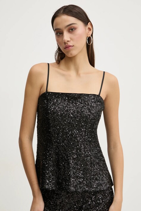 Abercrombie & Fitch bluza femei, culoarea negru, cu imprimeu, KI140-4635