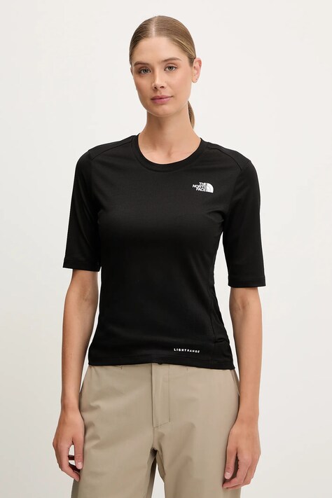 Sportovní triko The North Face Shadow černá barva, NF0A87TWJK31