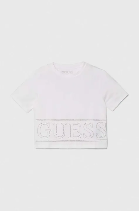 Тениска Guess в бяло J4YI17 K6YW4