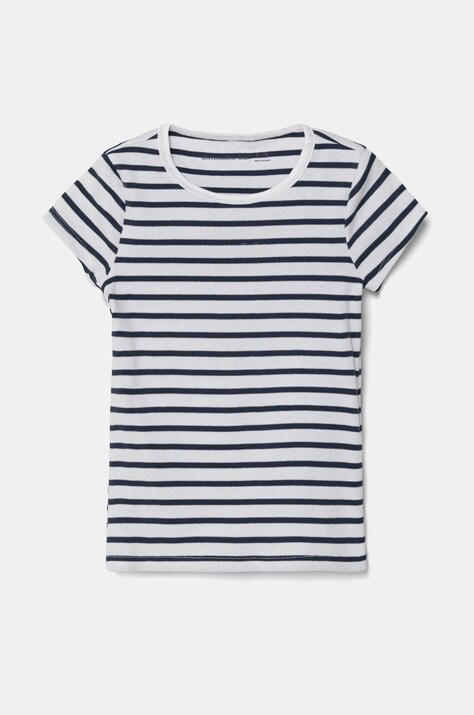 Abercrombie & Fitch tricou copii culoarea bej, KI239-4128