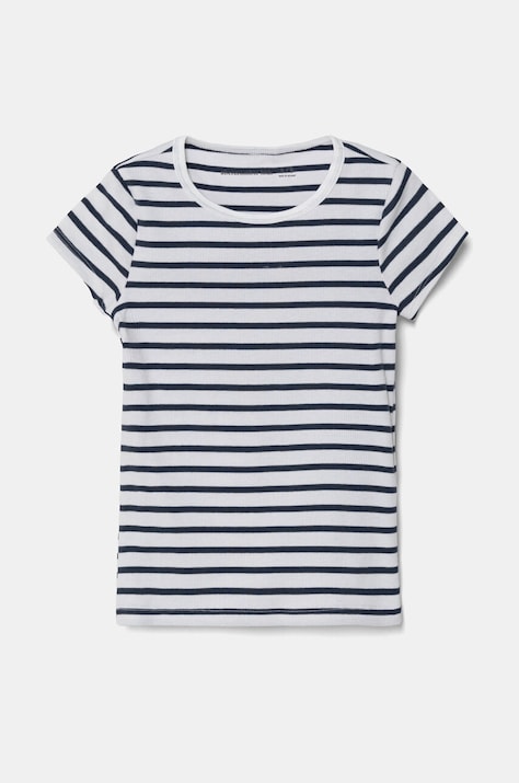 Detské tričko Abercrombie & Fitch béžová farba, KI239-4128