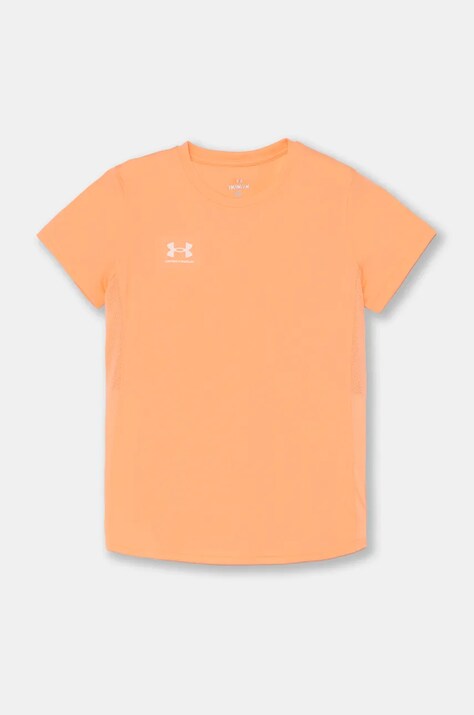Under Armour tricou copii G s Ch. Train SS culoarea portocaliu, 1379456
