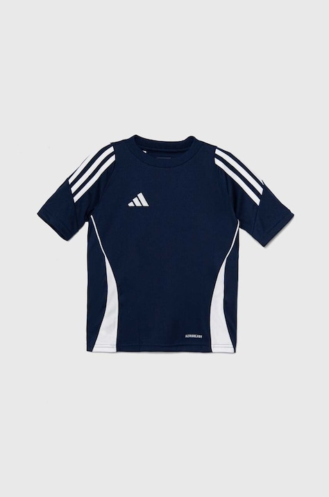 Παιδικό μπλουζάκι adidas Performance TIRO24SYY χρώμα: ναυτικό μπλε, IS1029