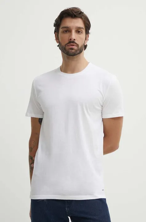 Bavlnené tričko Michael Kors 3-pak pánsky, jednofarebný
