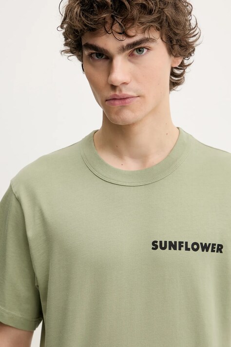 Бавовняна футболка Sunflower — фото 4
