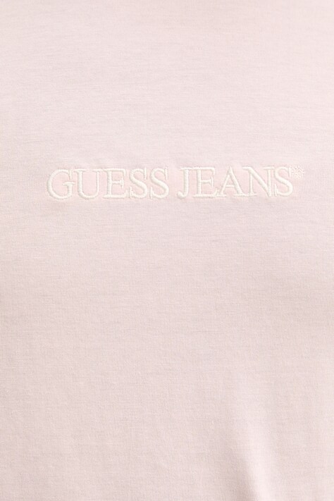 Бавовняна футболка Guess Jeans — фото 4