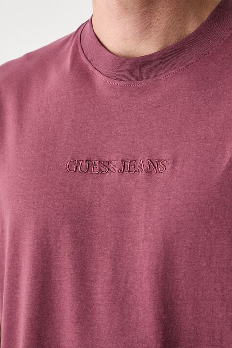 Guess Jeans футболка чоловіча бавовняна — фото 5