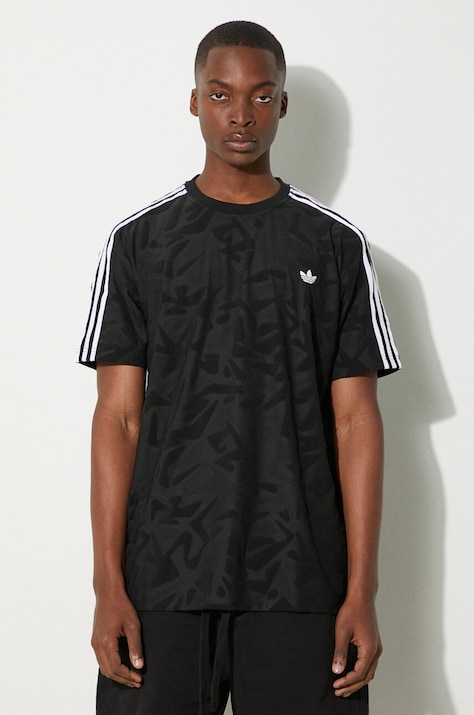 adidas Originals t-shirt Premium Jersey uomo colore nero IZ4858