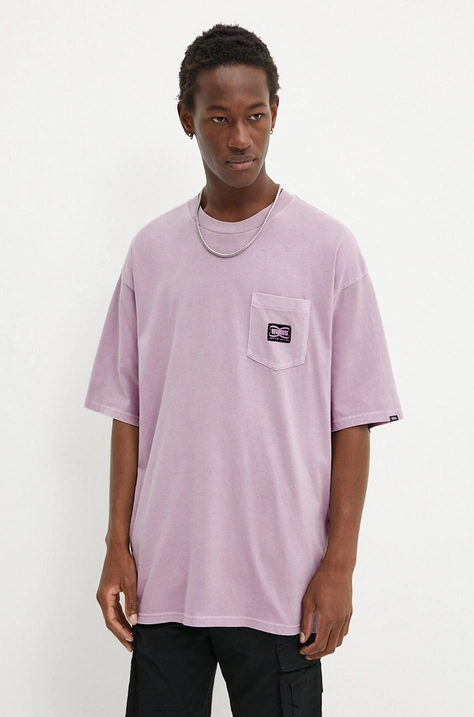 Vans t-shirt uomo colore violetto VN000HESD451