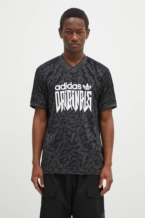adidas Originals t-shirt AOP Jersey uomo colore grigio IX9654