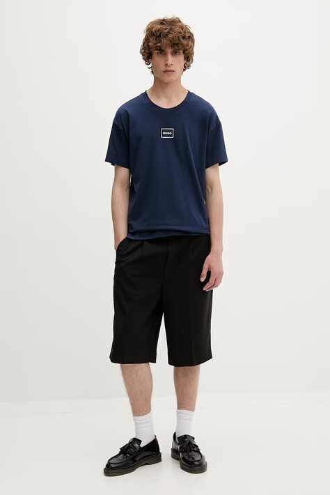 HUGO футболка lounge чоловіча з бавовною Laze T-Shirt — фото 2