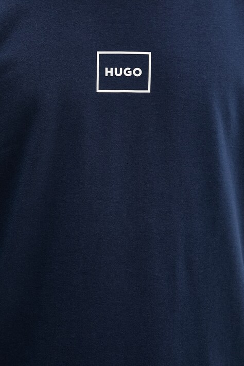 HUGO футболка lounge чоловіча з бавовною Laze T-Shirt — фото 5