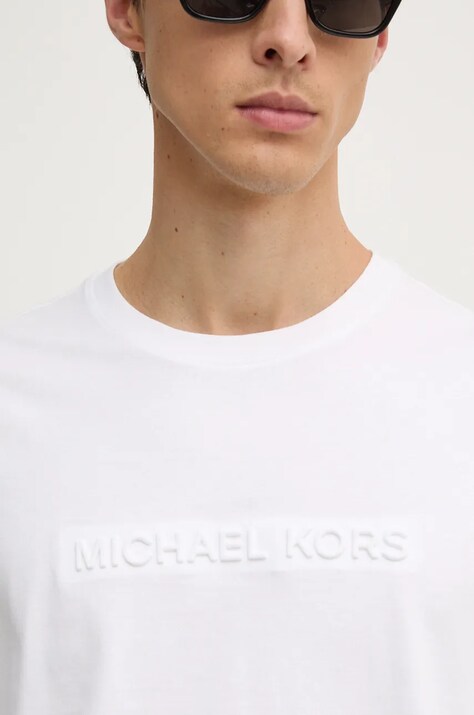 Бавовняна футболка Michael Kors — фото 5