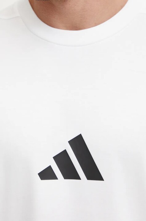 Бавовняна футболка adidas ZNE — фото 5