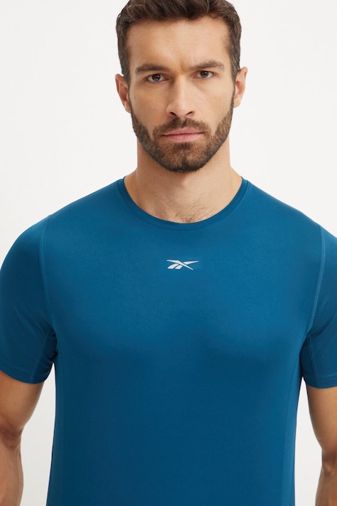 Bežecké tričko Reebok Speedwick tyrkysová farba, jednofarebné, 100205999