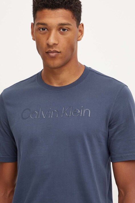 Μπλουζάκι Calvin Klein Performance χρώμα: ναυτικό μπλε, 00GMF4K110