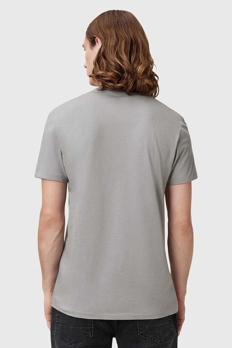 AllSaints футболка basic чоловіча бавовняна — AW24-TSM1HI, сірий — фото 3