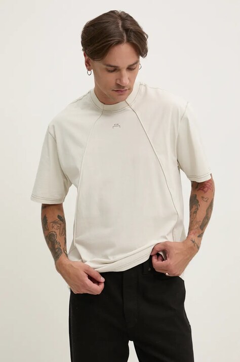 A-COLD-WALL* t-shirt in cotone Millbank colore grigio ACWMTS194