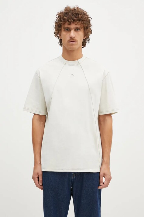 A-COLD-WALL* cotton t-shirt Millbank gray color smooth ACWMTS194