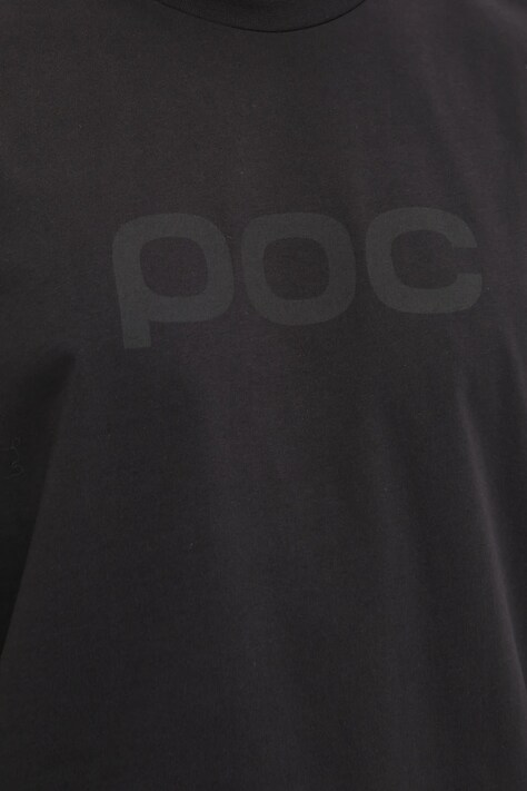 Бавовняна футболка POC — AW24-TSM1RW, чорний — фото 5