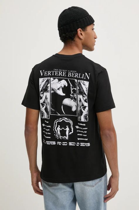 Vertere Berlin t-shirt in cotone colore nero VER T250