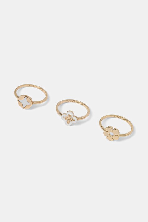 Prstýnky Tory Burch Clover 3-pack 168080-700