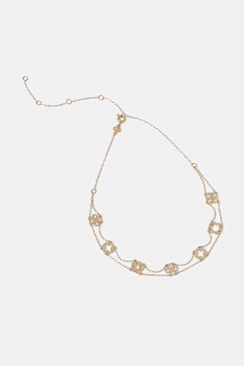 Tory Burch colier placat cu aur Choker Necklace 171113-720