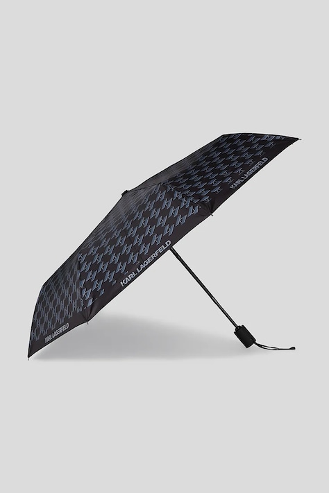 Karl Lagerfeld umbrelă K/VOYAGE culoarea negru, A3W50003