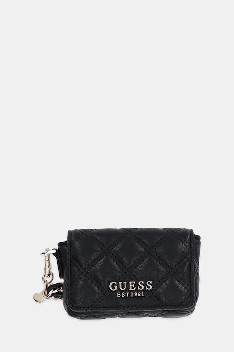 Peňaženka Guess GIULLY dámska, čierna farba, RWG746 01860