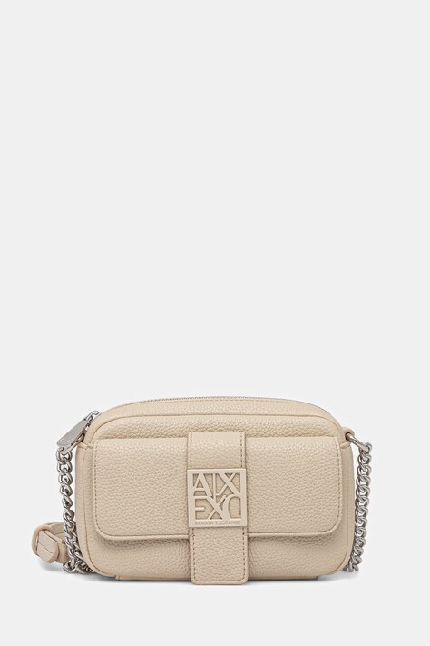 Armani Exchange poșetă culoarea bej, XW000324 AF11902
