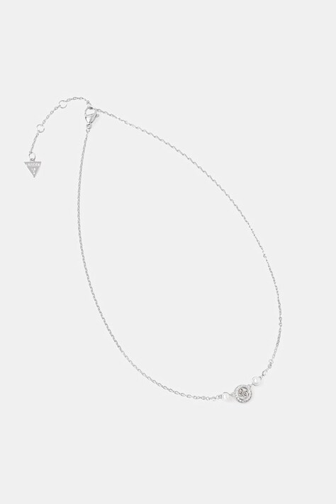 Guess naszyjnik z zawieszką damski ze stali nierdzewnej TINY PEARLY JUBN05 519JW