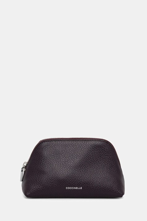 Шкіряна косметичка Coccinelle колір фіолетовий E5.TMF.25.01.01