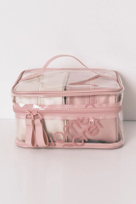 women'secret borsa da toilette pacco da 2 colore rosa 4842939