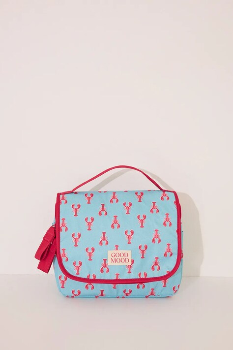 women'secret kosmetyczka kolor turkusowy 4842922