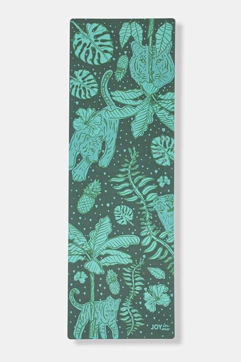 JOYINME mata do jogi Mata FLOW Coated Jungle Green zielona FLOW Coated 3mm