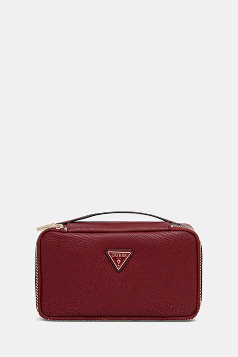 Guess kosmetyczka NOROM kolor czerwony TWSN90 91045