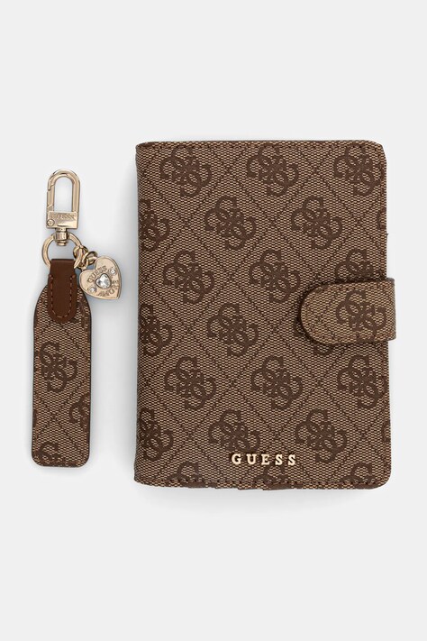 Обложка для паспорта Guess цвет бежевый GFBOXW P5402