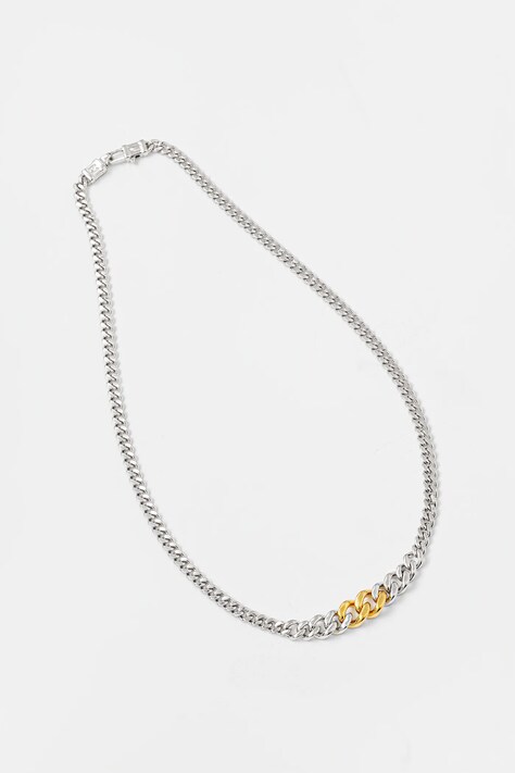 Stříbrný náhrdelník Tom Wood Dean Chain Duo 101250