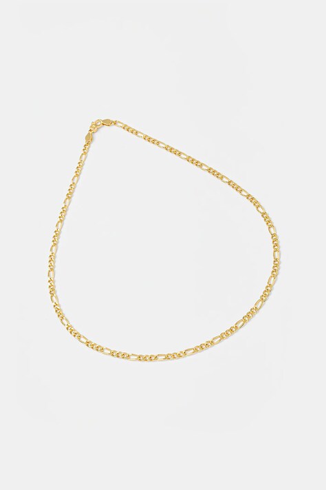 Pozlacený náhrdelník Tom Wood Bo Chain Medium Gold 101266