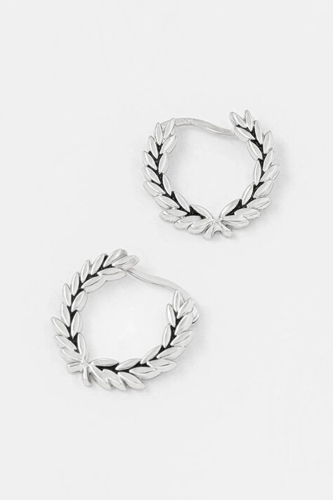 Pozlacené náušnice Fred Perry MS8707