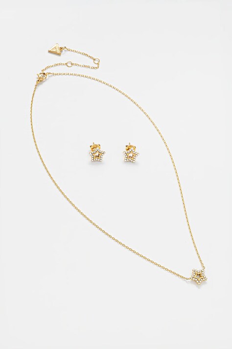 Guess colier și cercei ICONIQUE JUBS05 117JW