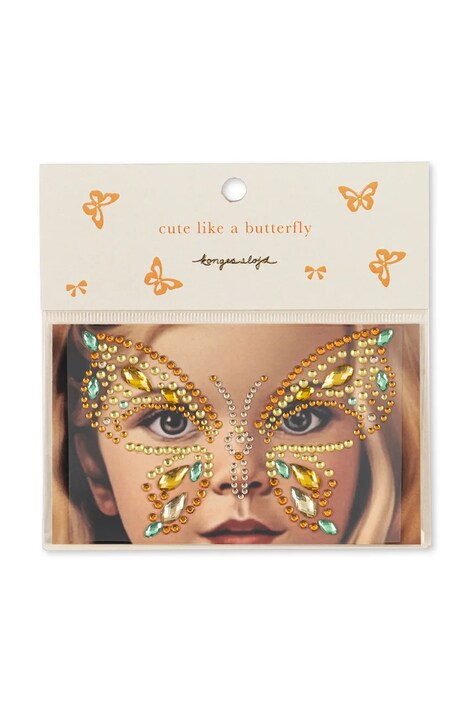 Διακοσμητικά προσώπου και σώματος Konges Sløjd BUTTERFLY FACE JEWELS KS103736
