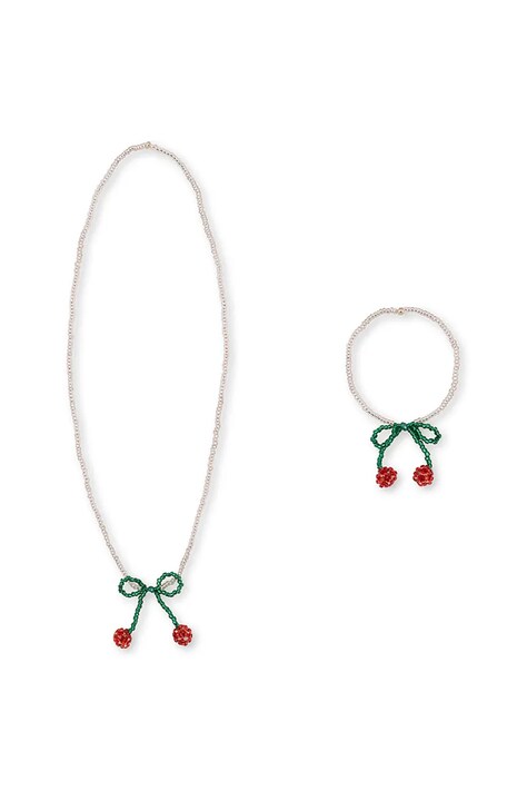 Бижута Konges Sløjd PEARLY NECKLACE & BRACELET SET KS102074