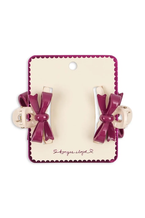 Κοσμήματα Konges Sløjd 2 PACK BELIS BOW HAIR CLAW KS103626