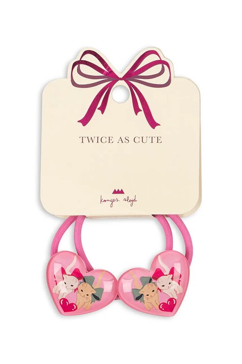 Παιδικά λαστιχάκια μαλλιών Konges Sløjd 2 PACK VILMA HAIR ELASTIC 2-pack KS104058