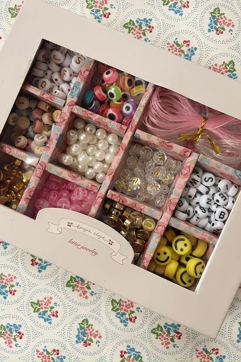 Konges Sløjd zestaw diy biżuteria ABC JEWELRY SET KS104336