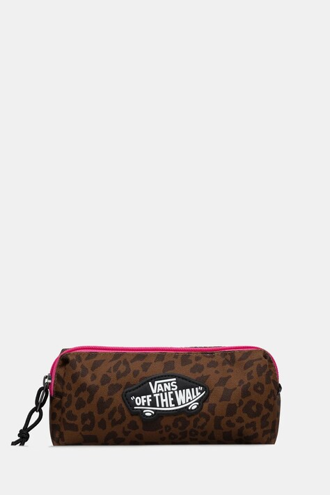 Vans piórnik Old Skool Pencil Pouch kolor brązowy VN000H587UG1