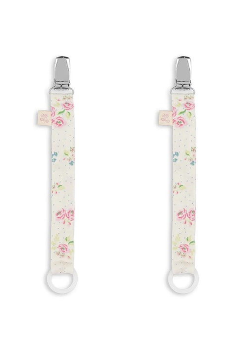 Klip na cumlík Konges Sløjd 2 PACK PACIFIER STRAP 2-pak KS103644